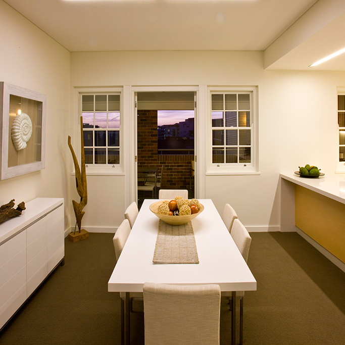 Apartment living area